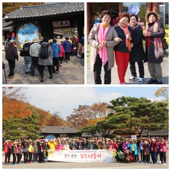 2017년 노인일자리 및 사회활동지원사업 “활력 충전 ! 힐링 나들이